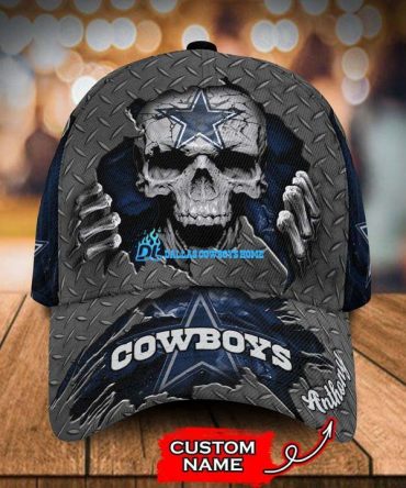 Dallas Cowboys custom 3D cap print full C003