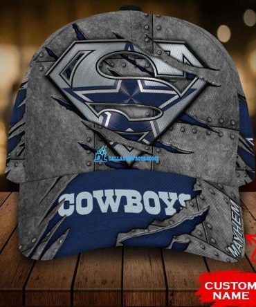 Dallas Cowboys custom 3D cap print full C007