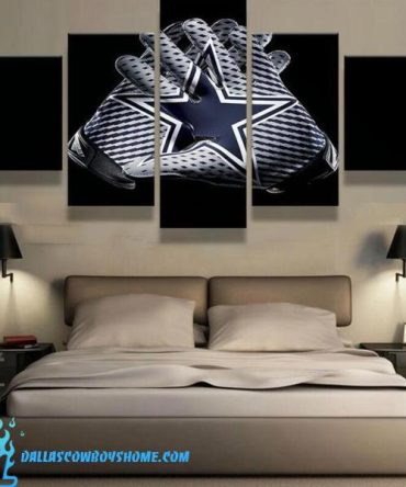 Dallas Cowboys Canvas Wall Art No2 Helmet Football For Living Room