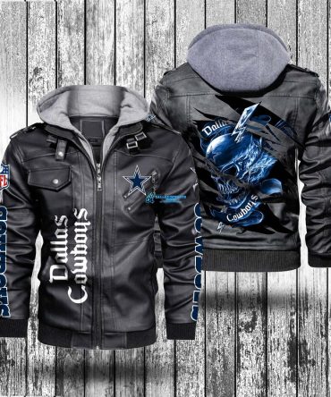 Custom Dallas Cowboys Leather Jacket