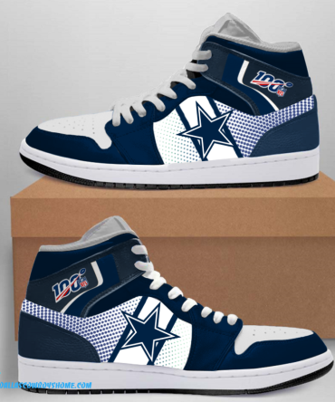 Dallas Cowboys Printed Unisex Basketball Shoes