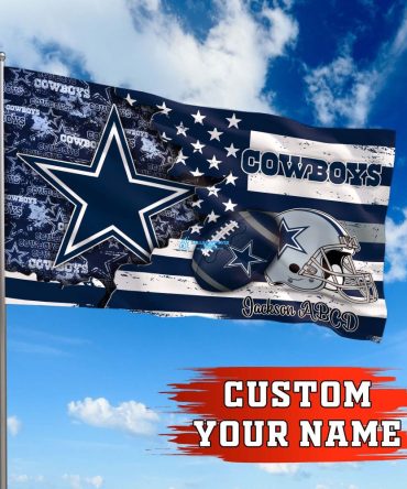 Dallas Cowboys American Flag Wallpaper