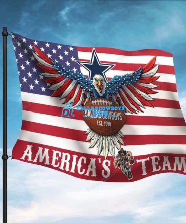 Dallas Cowboys American Team Flag