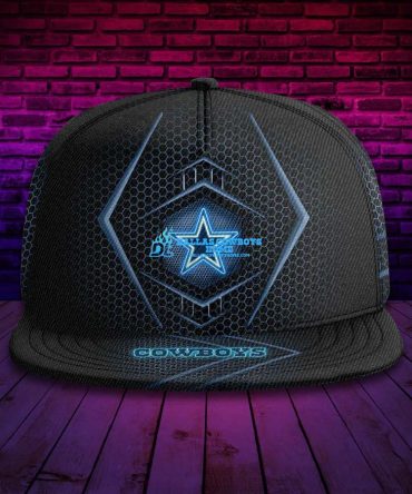 Dallas Cowboys Black Snapback custom 3D