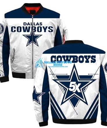Dallas Cowboys Bomber Jacket Zipup