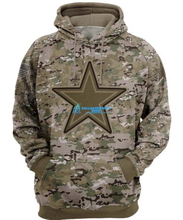 Dallas Cowboys Camouflage Hoodie