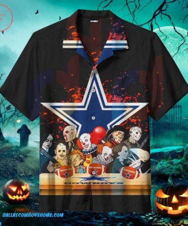 Dallas Cowboys Clown Halloween Hawaiian Shirts