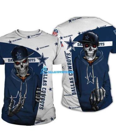 Dallas Cowboys Halloween design death t shirt