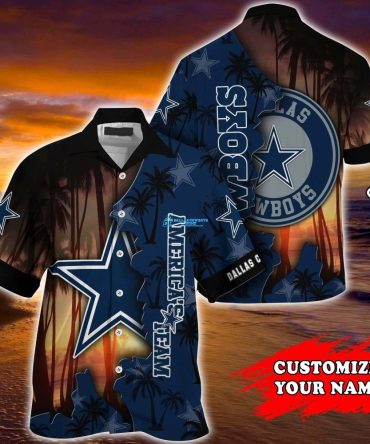 Dallas Cowboys Hawaiian shirt 0001220004 Design by Dallas Cowboys Home