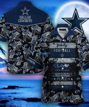 Dallas Cowboys Hawaiian shirt 0001220008 Design by Dallas Cowboys Home