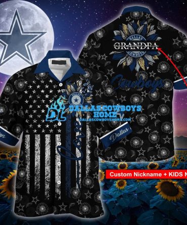 Dallas Cowboys Hawaiian shirt 0001220010 Design by Dallas Cowboys Home