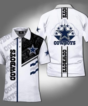 Dallas Cowboys Shirts For Sport, Custom Dallas Cowboys Polo Shirts, NFL Dallas Cowboys Sleeve Polo