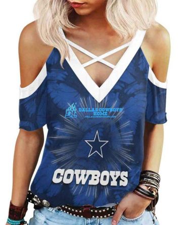 Dallas Cowboys Shoulder T-Shirt DCH003