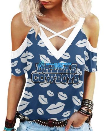 Dallas Cowboys Shoulder T-Shirt DCH007