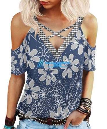 Dallas Cowboys Shoulder T-Shirt DCH008