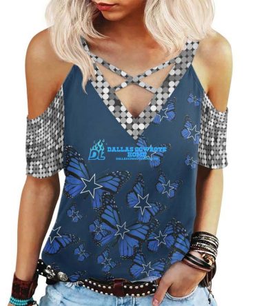 Dallas Cowboys Shoulder T-Shirt DCH011