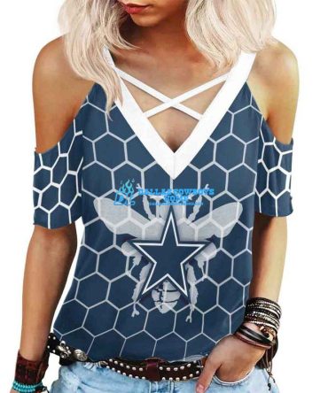 Dallas Cowboys Shoulder T-Shirt DCH012