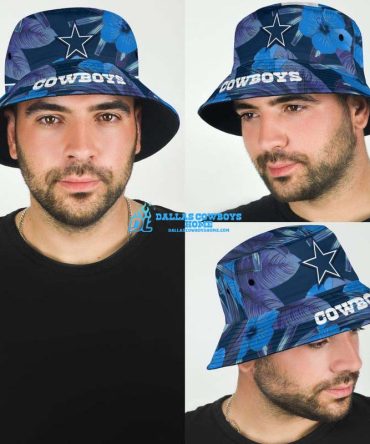 Dallas Cowboys bucket hawaiian hat
