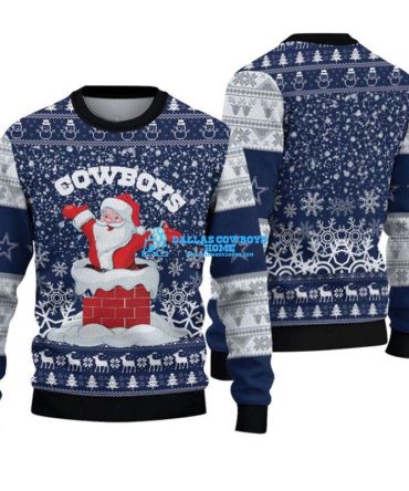 Dallas Cowboys Christmas sweater women's