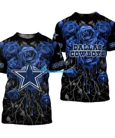 Dallas Cowboys custom Rose t shirt