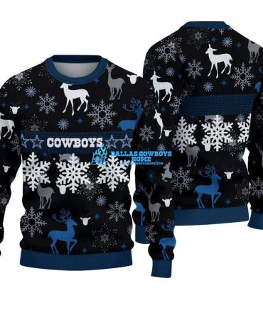 Dallas Cowboys light up christmas sweater