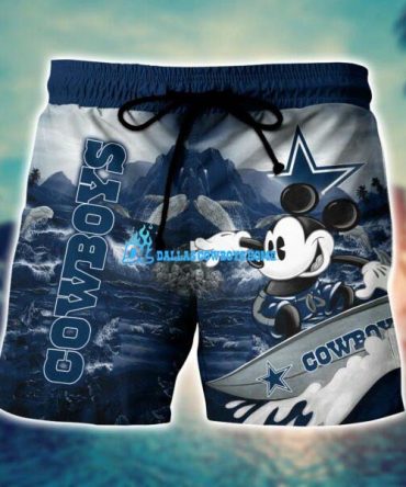 Dallas Cowboys mickey shorts custom