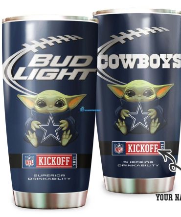 Dallas Cowboys personalized tumbler