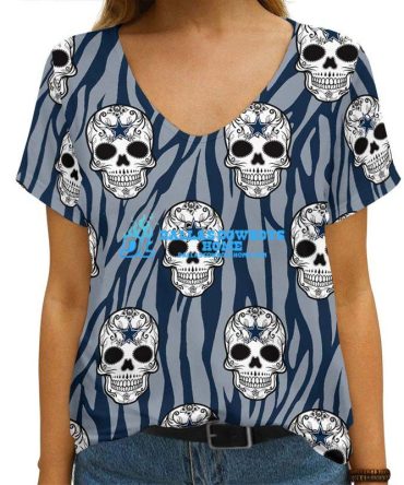 Dallas Cowboys round neck T-shirt custom 3d DCH001