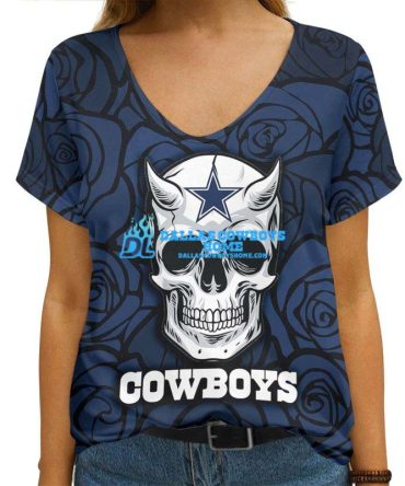 Dallas Cowboys round neck T-shirt custom 3d DCH003