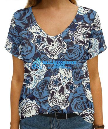 Dallas Cowboys round neck T-shirt custom 3d DCH004