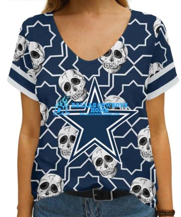 Dallas Cowboys round neck T-shirt custom 3d DCH008