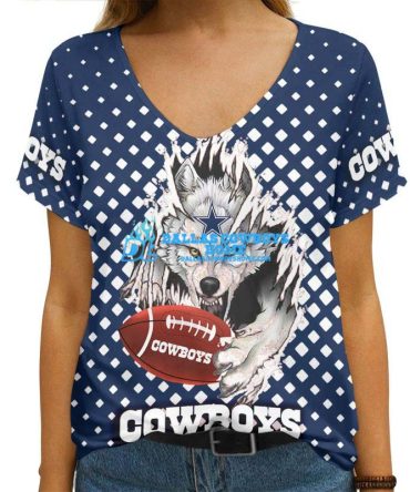 Dallas Cowboys round neck T-shirt custom 3d DCH012