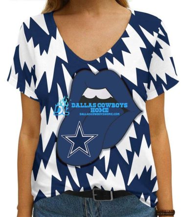 Dallas Cowboys round neck T-shirt custom 3d DCH015