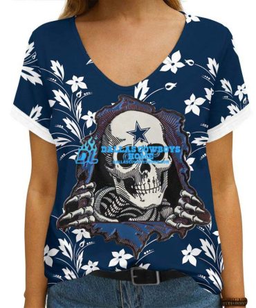 Dallas Cowboys round neck T-shirt custom 3d DCH018