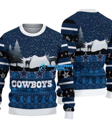 Dallas Cowboys xmas sweater