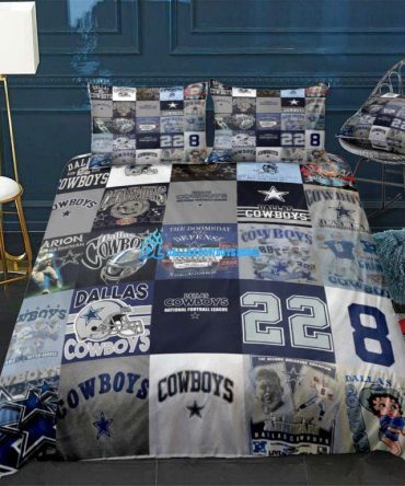 Dallas Cowboys custom print full 3D bedding set B001