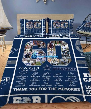 Dallas Cowboys custom print full 3D bedding set B002