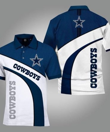 Men's Dallas Cowboys Shirts, Custom Dallas Cowboys Polo Shirts, NFL Dallas Cowboys Sleeve Polo