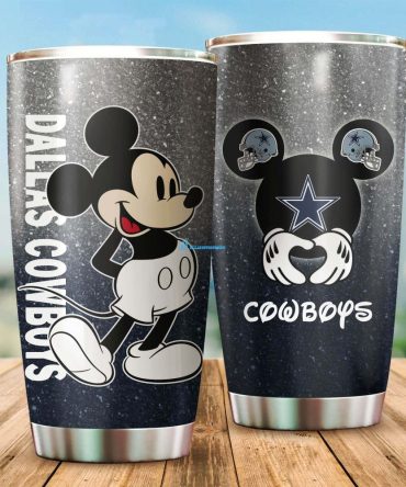 Mickey love Dallas Cowboys 20 oz