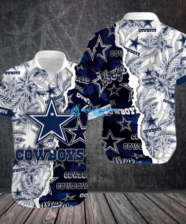 Dallas Cowboys Custom Aloha shirt print full N0125