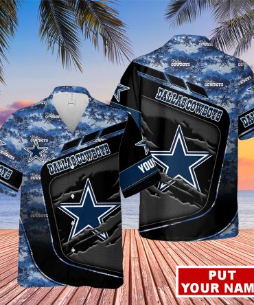 Dallas Cowboys Custom Monster Hawaiian Shirt For Fan