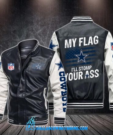 My Flag Custom Dallas Cowboys Leather Jacket
