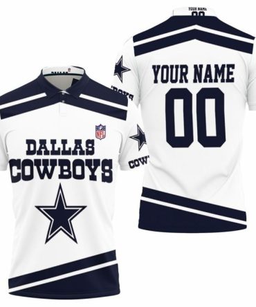 Peronalized Dallas Cowboys Shirts, Custom Dallas Cowboys Polo Shirt, NFL Dallas Cowboys Sleeve Shirts