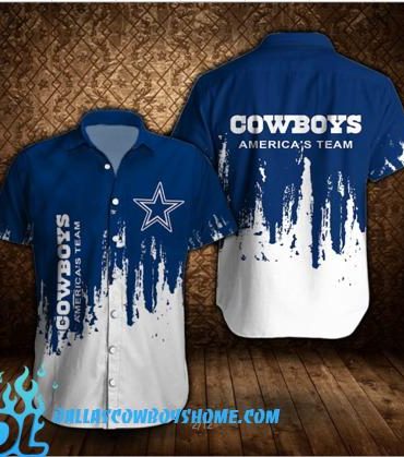 Dallas Cowboys Hawaiian Button Up Shirt 2021