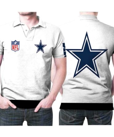 Simple Dallas Cowboys Shirts, Custom Dallas Cowboys Polo Shirts For Men, NFL Dallas Cowboys Sleeve Polo