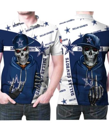 Stay Trendy Dallas Cowboys Shirts, Custom Dallas Cowboys Polo Shirt For Men, NFL Dallas Cowboys Sleeve Polo Print Full