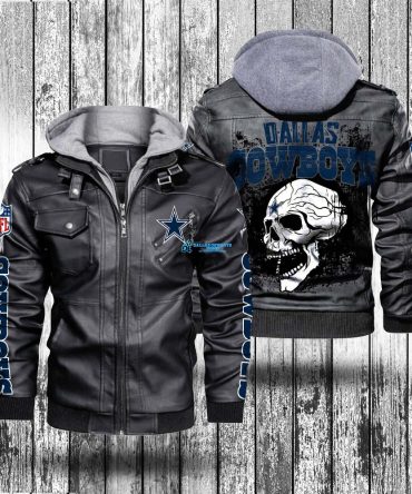 Used Dallas Cowboys Leather Jacket