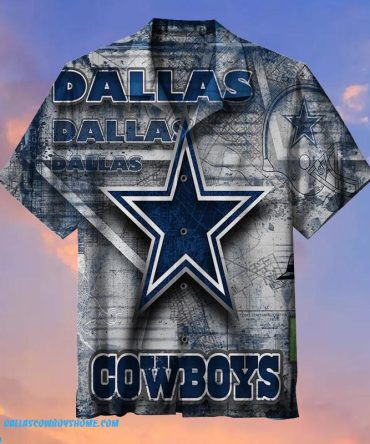 Dallas Cowboys Hawaiian Shirt Tropical Flower summer 2021
