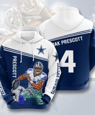 Dallas Cowboys Hoodie Dak Prescott