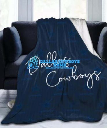 Customized Dallas Cowboys blanket